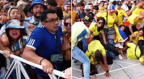 Argentina vs. Colombia: inédito video revela cómo se iniciaron los enfrentamientos entre hinchas y policía