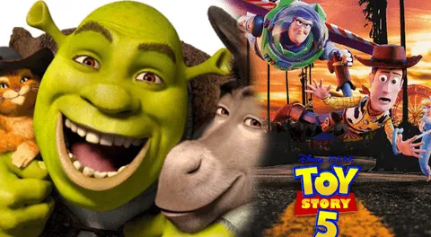 'Shrek 5' y ‘Toy Story 5’ se estrenarán en el 2026.