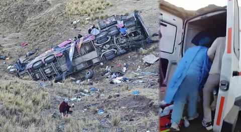 Fatal accidente en vía Los Libertadores de Ayacucho deja varios muertos y heridos.