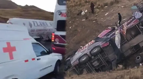 Fatal accidente deja varios muertos en la vía Libertadores de Ayacucho.