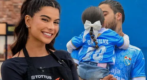 Ivana Yturbe se mostró orgullosa por la presentación de su hija en el colegio.