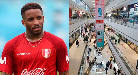 Jefferson Farfán inaugurará pronto su centro comercial.