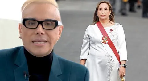 Carlos Cacho criticó duramente el look de la presidenta Dina Boluarte.