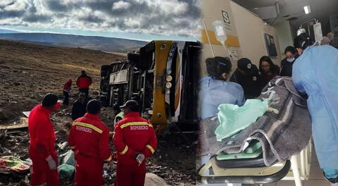 Bus se accidente en Apurímac y varios pasajeros quedaron atrapados entre los fierros.