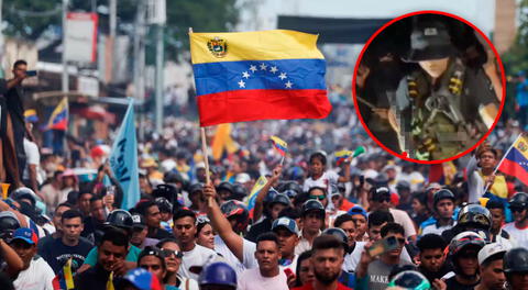 Venezolanos se manifiestan en las calles de Caracas. 'Tren del Llano' exige a Maduro aceptar derrota.