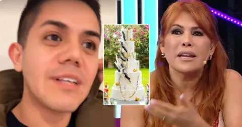 Pastelero de la boda de Melissa Paredes responde a Magaly Medina: "Me da risa, pero los que siguieron el proceso saben"