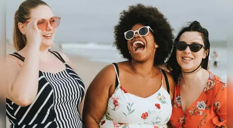 Mujeres de talla grande también pueden lucir a la moda.