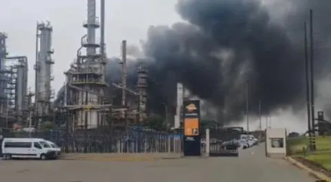 Incendio en La Pampilla: Dos heridos deja siniestro en la refinería de Repsol en Ventanilla