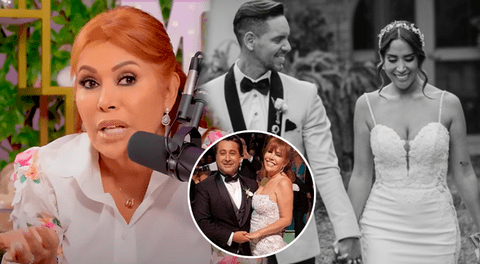 Magaly hunde a Melissa Paredes tras burlarse de su vestido de novia: "Enamorada no creo que esté"