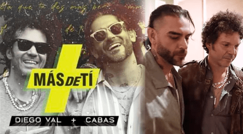 Diego Val y Cabas se unen y lanzan colaboración musical.