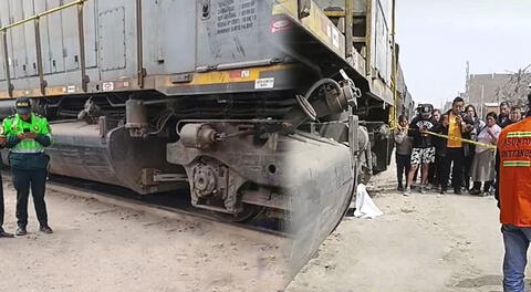 Carretera Central: tren partió por la mitad a joven muy cerca a Carapongo