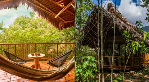 Conoce el hotel en la selva peruana con un gran vista.