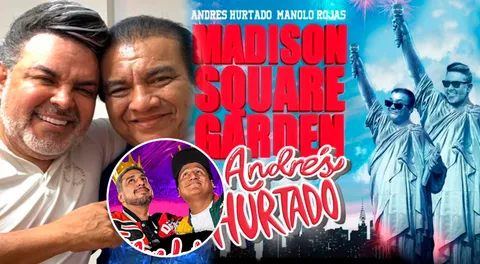 Andrés Hurtado y Manolo Rojas bromean con posible presentación en el Madison Square Garden.