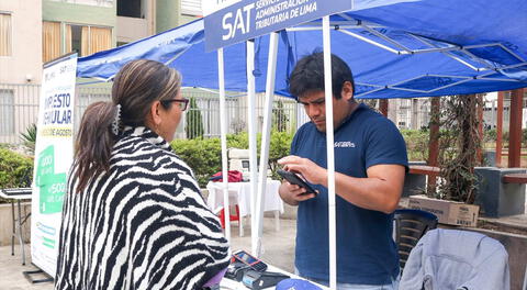 SAT visita condominios del Cercado de Lima