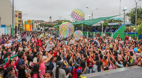 Los niños y padres de familia podrán disfrutar de un espectáculo gratuito en Carmen de la Legua.