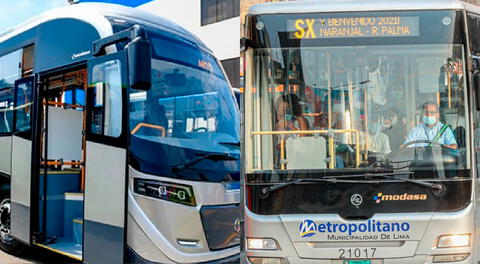 Buses del Metropolitano serán más modernos.