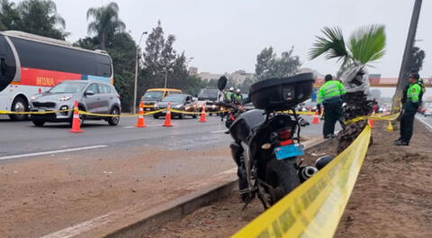 Accidente de tránsito en Surco cobró la vida de Elmo Sigifredo Pozo Palacios.