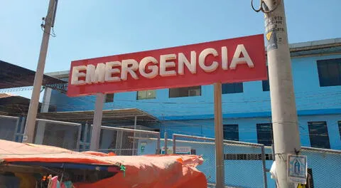 Hombre fue trasladado al hospital de Piura por alguien que lo vio muy mal herido.