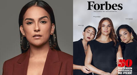 Daniela Darcourt se convierte en la portada de Forbes Perú.