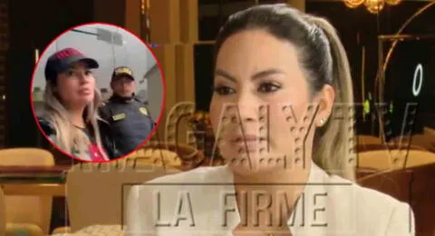 Pamela López denuncia chantaje y extorsión ante Dirincri.