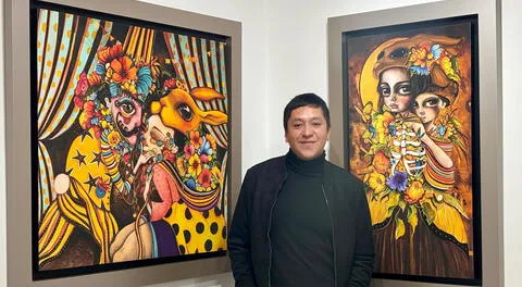 Joan Alfaro tiene 24 años de trayectoria artística y acaba de inaugurar su primera galería de arte. Foto: Difusión.