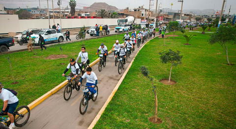 Se sembraron 500 árboles en carrera 8k en Chorrillos.