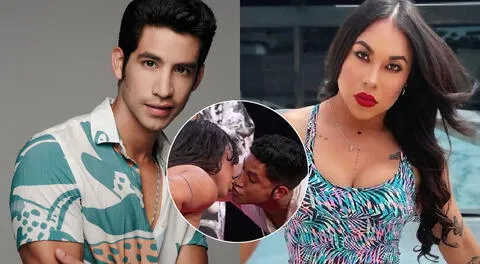 Dayanita y Santiago Suárez se 'besan' en programa tras romper con sus parejas