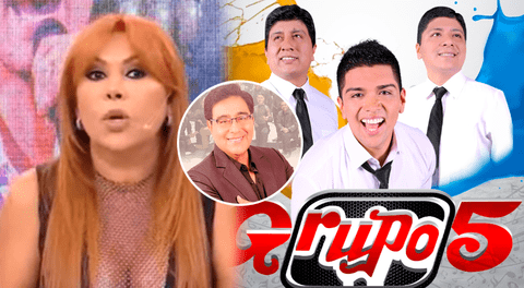 Magaly Medina defiende a Christian Yaipén del Grupo 5 luego que Lucho Paz criticara su talento