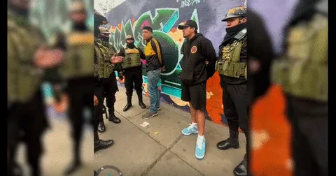 Los detenidos por los agentes del Escuadrón Verde PNP están en Depincri El Agustino