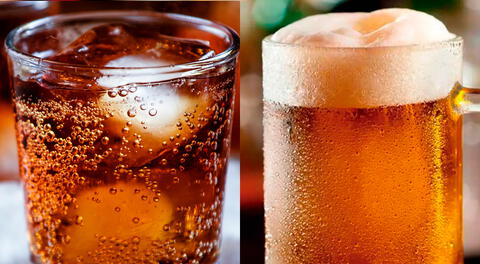 Conoce detalles sobre la gaseosa y cerveza con respecto a la salud.