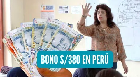 El Ministerio de Educación (Minedu) explicó que para recibir el bono de S/380, los beneficiarios deben cumplir con dos requisitos.