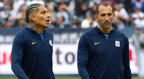 Hernán Barcos y Paolo Guerrero, uno de los dos será el 9 de Alianza Lima.