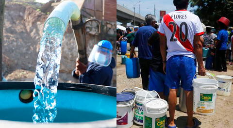 Conoce los detalles del corte de agua en Lima.