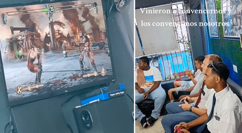 Fueron a predicar y terminaron jugando videojuegos