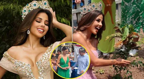 Luciana Fuster le dijo adiós al Miss Grand Perú y sorprende con visita a Loreto.