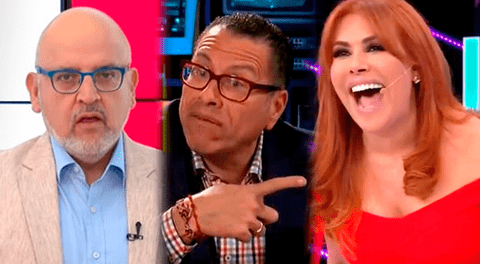 Magaly Medina se burla de 'guerra' mediática entre Beto Ortiz y Phillip Butters: “Ya parecen Andrea y yo"