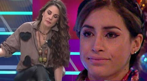 Rebeca Escribens se duerme al escuchar a Milett Figueroa y la critica: "Parece de karaoke, yo sí canto"