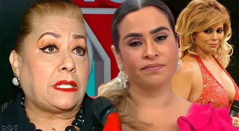 Doña Martha le recuerda a Ethel Pozo que su mamá le dio trabajo en TV.