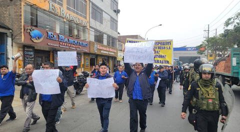 Paro de transportistas en San Juan de Lurigancho: convocatoria y rutas de la marcha hacia el Congreso