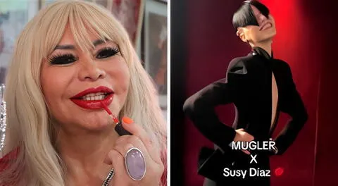 Susy Díaz y su exitosa'colaboración' con lujosa marca de ropa francesa