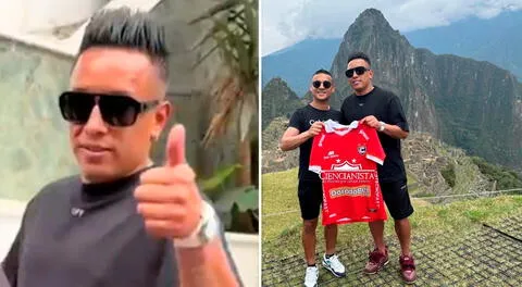 Christian Cueva conoció Machu Picchu. Conoce lo que hizo después.