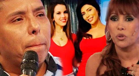 Edwin Sierra llama 'porquería' al programa de Magaly Medina y ella arremete EN VIVO: "Porquería el que se metió con la hermana"