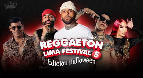 Reggaetón Lima Festival llega en Halloween