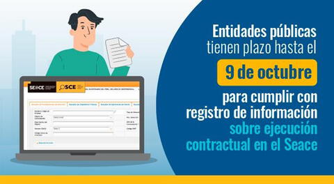 OSCE insta a subsanar registro de información