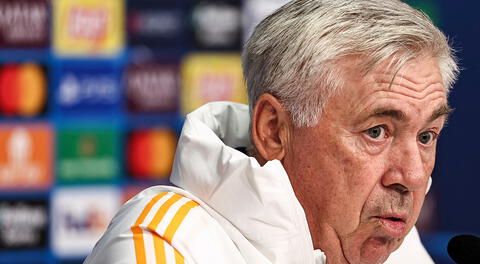 Carlo Ancelotti respondió a las críticas por la derrota del Real Madrid.