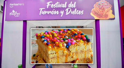 Conoce mayores detalles sobre el Festival de Turrón Doña Pepa.