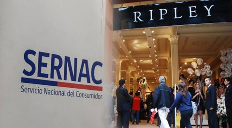 Sernac defiende a consumidores afectados por Ripley en Chile.