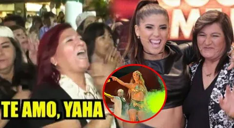 Mamá de Yahaira Plasencia se conmueve tras nuevo éxito de su hija.