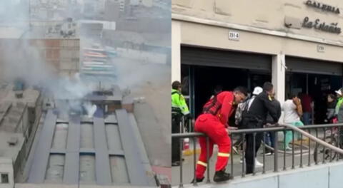 Una galería ubicada cerca de la Alameda Paseo de los Héroes Navales habría sido el lugar donde se originó el incendio.