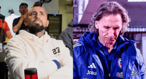 Arturo Vidal criticó a Ricardo Gareca tras derrota ante Brasil por 2-1 en las Eliminatorias 2026.